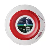 Teniška struna Yonex  Poly Tour Force Bright Red Reel 200m  1,25 mm