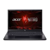 Acer gaming laptop Nitro ANV15-51 DOS/15.6FHD IPS/i5-13420H/16GB/512GB/RTX2050-4GB/FPR/backlit/crna NH.QNDEX.00A