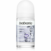 Babaria Deodorant Cotton antiperspirant roll-on z hranilnim učinkom 50 ml