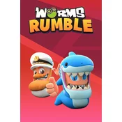 Worms Rumble - Captain & Shark Double Pack (DLC) (PC) Steam Key GLOBAL