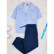 Trendyol Komplet svetlo modra/temno modra/bela