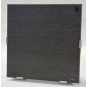 Stenski radiator CR LUX analogni 500W Grafitno siv