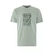 MEXX Majica pastelno zelena / tamno zelena