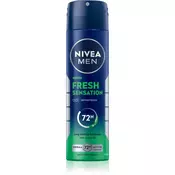 Nivea Men Fresh Sensation antiperspirant v pršilu 72 ur za moške 150 ml