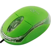Titanum RAPTOR 3D Žična Optična Miška USB Zelena