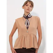 Bigdart Bluza Blusen bež