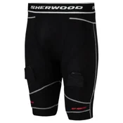 Kratke hlače s suspenzorjem SHER-WOOD Rekker Cut Cumpression Jock Shorts Black Senior S