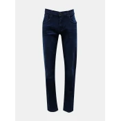 Dark Blue Slim Fit Jeans Blend - Men