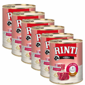 Konzervirana hrana RINTI SENSIBLE govedina in riž 6x800 g