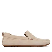 Mokasini Tommy Hilfiger Core Hilfiegr Suede Driver FM0FM05789 Bež