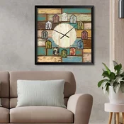 Wallity Dekorativni zidni sat STMDF11, 45x45 cm