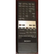 General SONY RM-D670A - daljinski upravljalnik podvojen