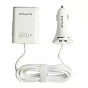 AWEI *C-400 4XUSB 9.6A adapter za cigaretni vžigalnik