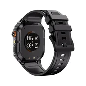 INF Večnamenska pametna ura s spremljanjem zdravja in funkcijami Bluetooth klica Black, (5000348504)
