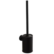SAMBA Stensko viseče držalo za straniščne ščetke, črno - Črna - 80x410x110 mm - Aqualine - 24 - Zlitina - Ščetka za stranišče - Krožni - 80 - 410 - 110 - 14