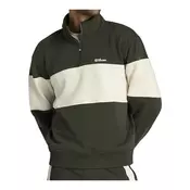 Moški pulover Wilson M Playstate Half Zip Grape Leaf M