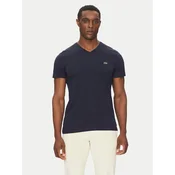 Lacoste Majica TH6710 Mornarsko modra Regular Fit