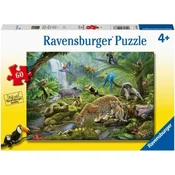 Ravensburger Rainforest Animals Puzzle 60 kosov