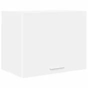 Vidaxl Viseča omarica z vrati Bela 50 x 31 x 40 cm Konstruiran les