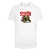 Mens T-shirt Speedrunk white