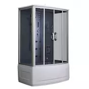 Emilia 135 Hidromasažno ohišje za kad z elektroniko Črna