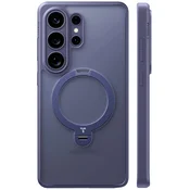 Premium maska Torras Ostand Spin za Samsung Galaxy S26 Ultra - dark purple