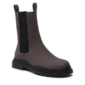 Gležnjarji Chelsea DeeZee H90152-1K Zelena
