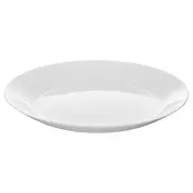 OFTAST Desertni tanjir, bela, 19 cm