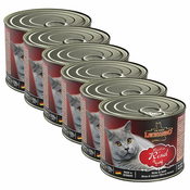 Konzerva mačje hrane Leonardo, govedina 6x200 g