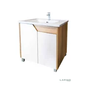 Lapino Ormaric sa umivaonikom Etna 65x85cm Boja drveta, Beli