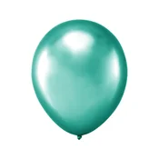 Kromirani latex baloni 27 cm morsko modri 50 kos