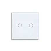 SmartHome Prekidac za svetlo, 2 tastera, Beli
