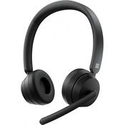 Microsoft Slušalice Modern Wireless Headset bežične, crne (8JR-00010)