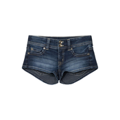 Bershka Kavbojke temno modra