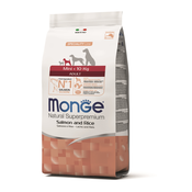 MONGE Suva hrana za pse mini adult losos&pirinac 7.5kg