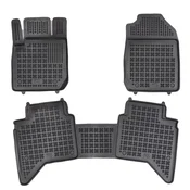 Rubber car mats Isuzu D-max 2020- (4 doors, double cab)