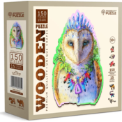 Dapper Owl Wooden Puzzle M (150 Pieces)
