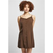 Womens mini dress Vicose brown