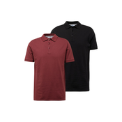 ABOUT YOU Majica Sinan Shirt, rdeča, črna