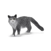 Schleich 13893 Schleich Farm World - Mačka pasme Maine Coon, otroška figurica za starost 3+