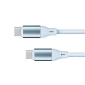 shumee USB Type C - USB Type C kabel 100 W 1 m silikonsko moder Kruger&Matz Basic