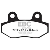 Klocki hamulcowe EBC FA086/2 (kpl. na 1 tarcze)