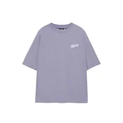 Pull&Bear Majica STWD svetlo lila / bela