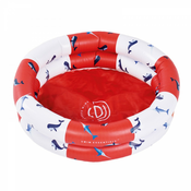 Swim Essentials Otroški bazen Whale Stripes - 60 cm