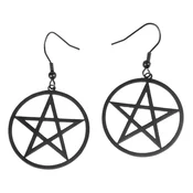 Uhani ETNOX - Black Pentacle - SO4105B