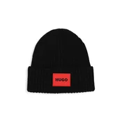 HUGO beanie kapa otroška z bombažem