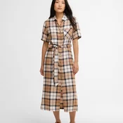 Barbour Srajčna obleka Fern LDR0988BR37 Bež Slim Fit