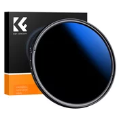 K&F CONCEPT 58MM C Series Ultra-thin Variable/Fader,ND2-2000 Blue Coated