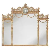 Casa Padrino luxury baroque mirror gold - Handmade italian baroque style wall mirror - Luxury furniture in baroque style - Magnificent baroque furniture - Luxury Quality - Made in Italy