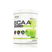 GENIUS NUTRITION BCAA X5, Zelena jabuka, 360g